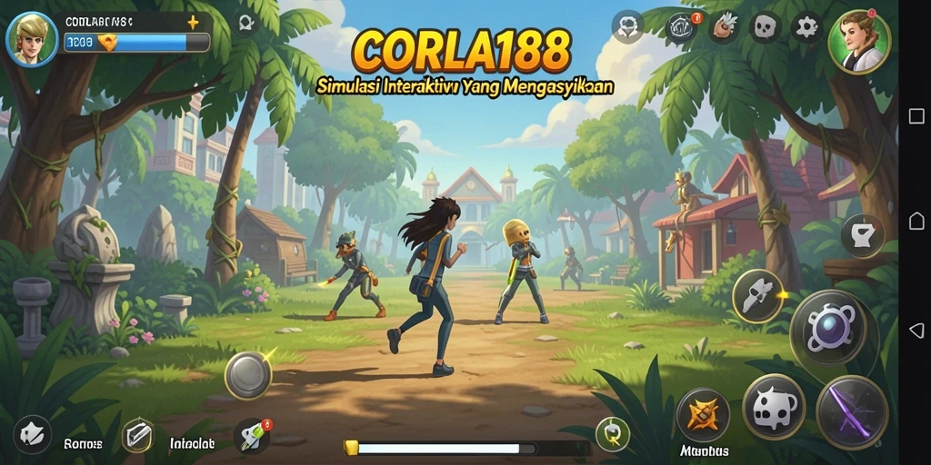 Tampilan gameplay yang mengasyikkan dari CORLA188.