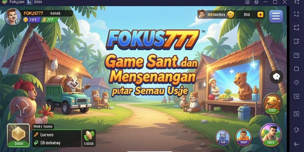 Screenshot gameplay FOKUS777 yang menampilkan tantangan menarik.
