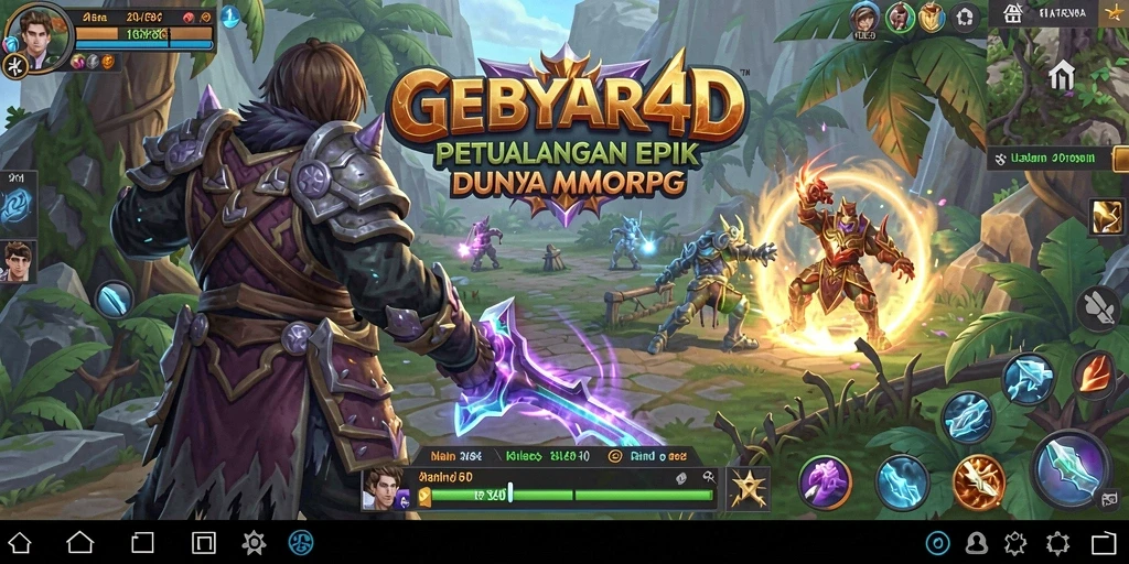 Tampilan gameplay seru di dunia petualangan GEBYAR4D.