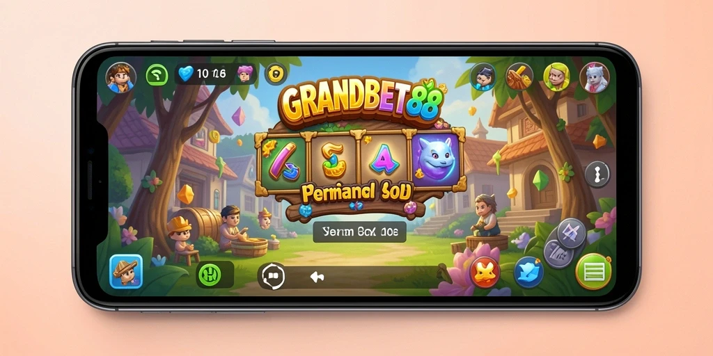 Screenshot menunjukkan gameplay seru GRANDBET88 yang menghibur.