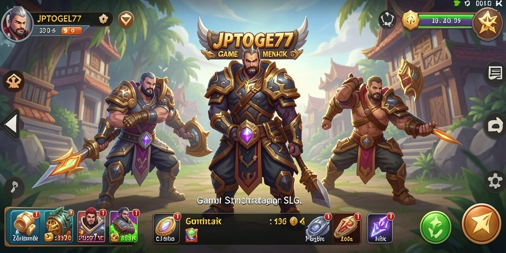 Tampilan gameplay JPTOGEL77 yang seru dan interaktif.