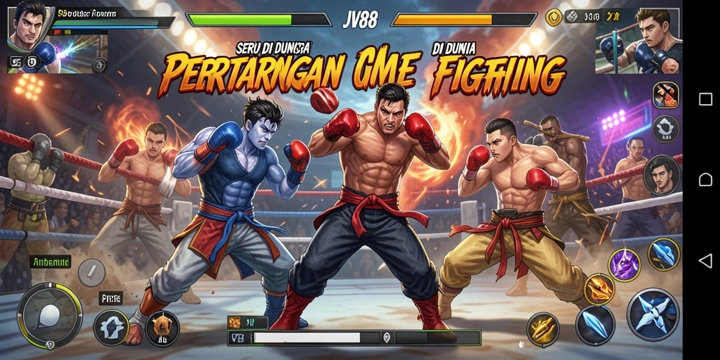 Tampilan gameplay JV88 yang mendebarkan dan penuh aksi.