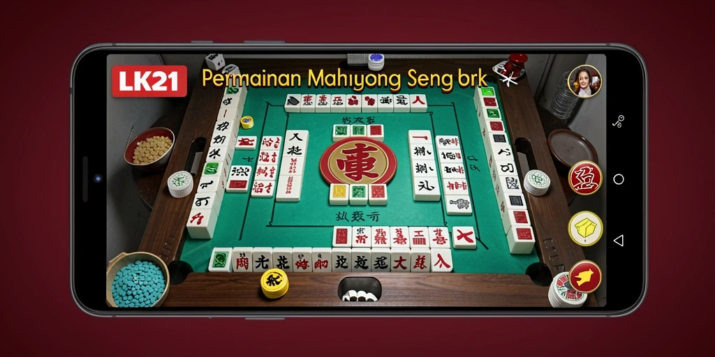 Screenshot LK21 menampilkan gameplay Mahjong yang seru dan menantang.