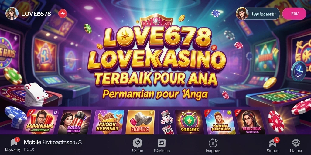 Screenshot utama LOVE678 menampilkan gameplay menarik dalam atmosfer Kasino.