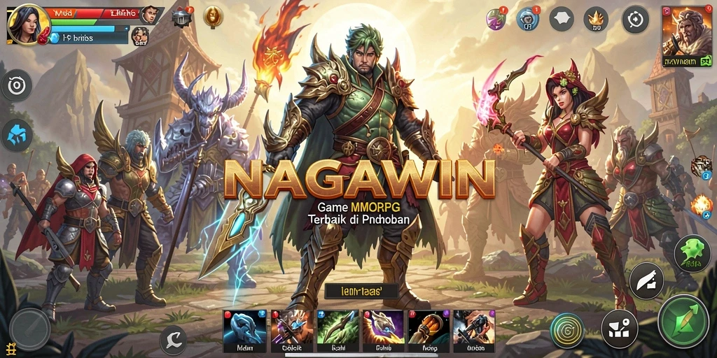 Tampilan menakjubkan dari gameplay NAGAWIN yang seru.