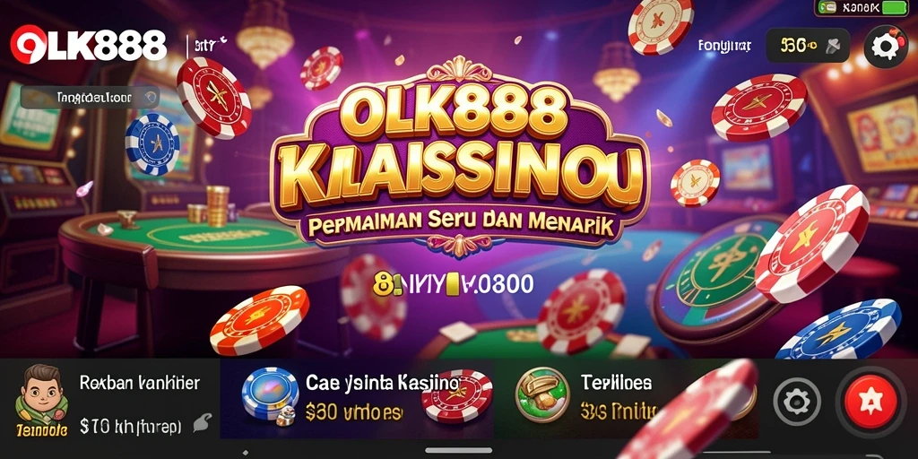 Tampilan gameplay Kasino OLX888 yang seru dan mengasyikkan.