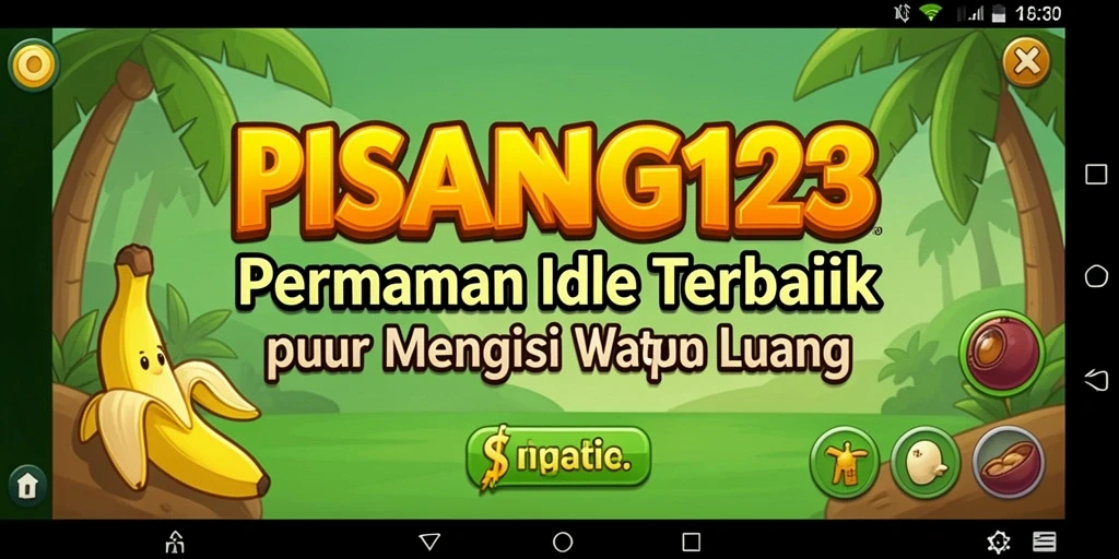 Screenshot PISANG123 menampilkan gameplay santai dan menyenangkan.