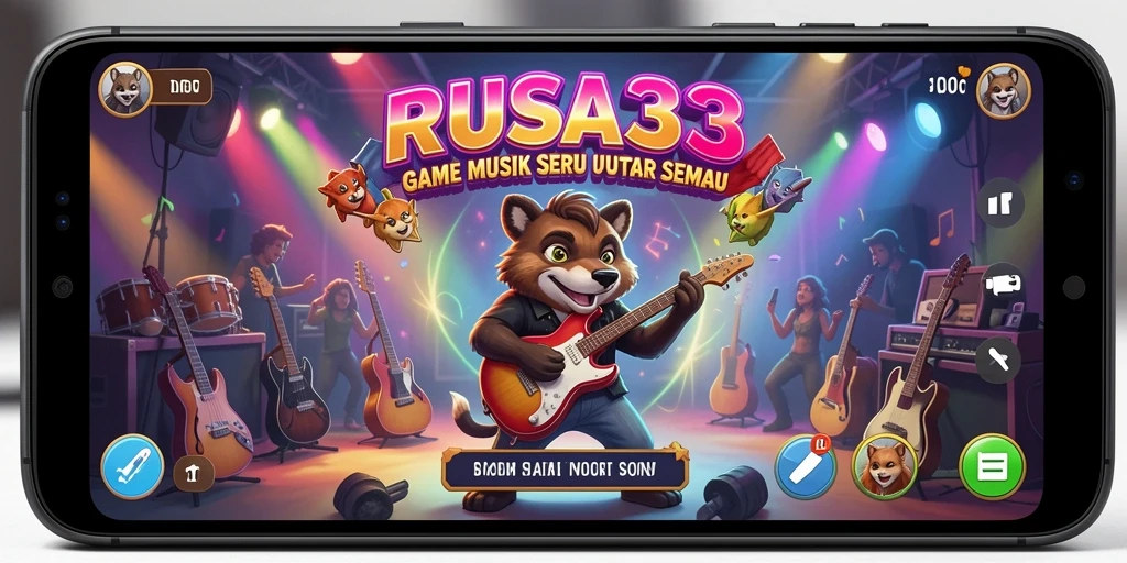 Tampilan gameplay RUSA33 yang menarik dengan berbagai alunan musik.