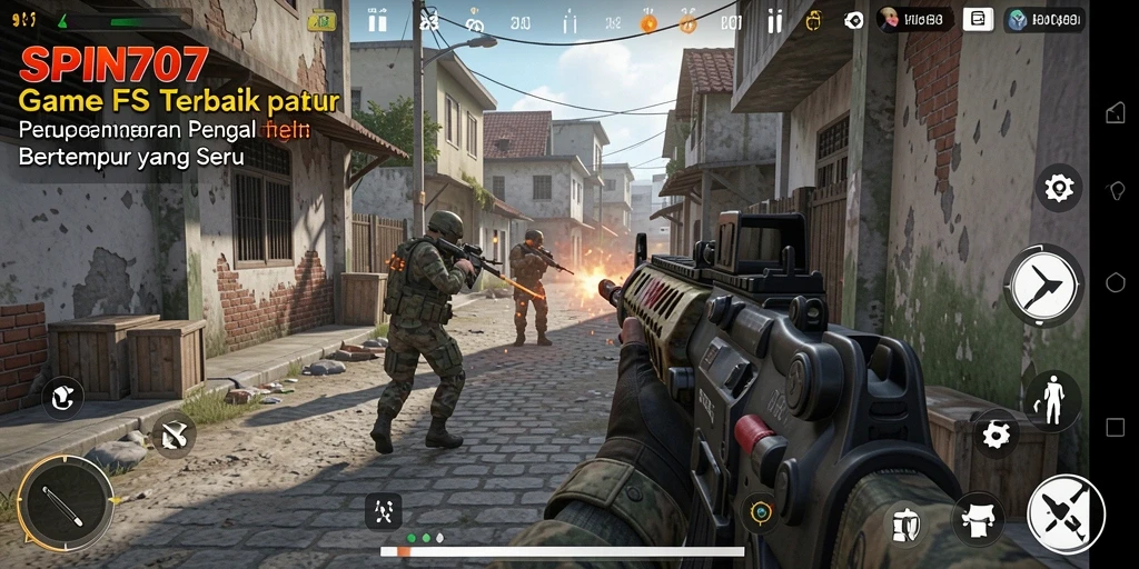 Gameplay seru dari SPIN707 dengan aksi tembak-menembak yang mendebarkan.