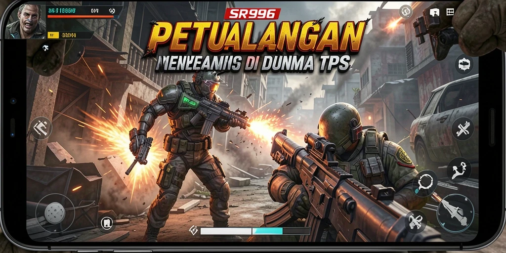Tangkapan layar SR996 yang menampilkan aksi seru dalam TPS.