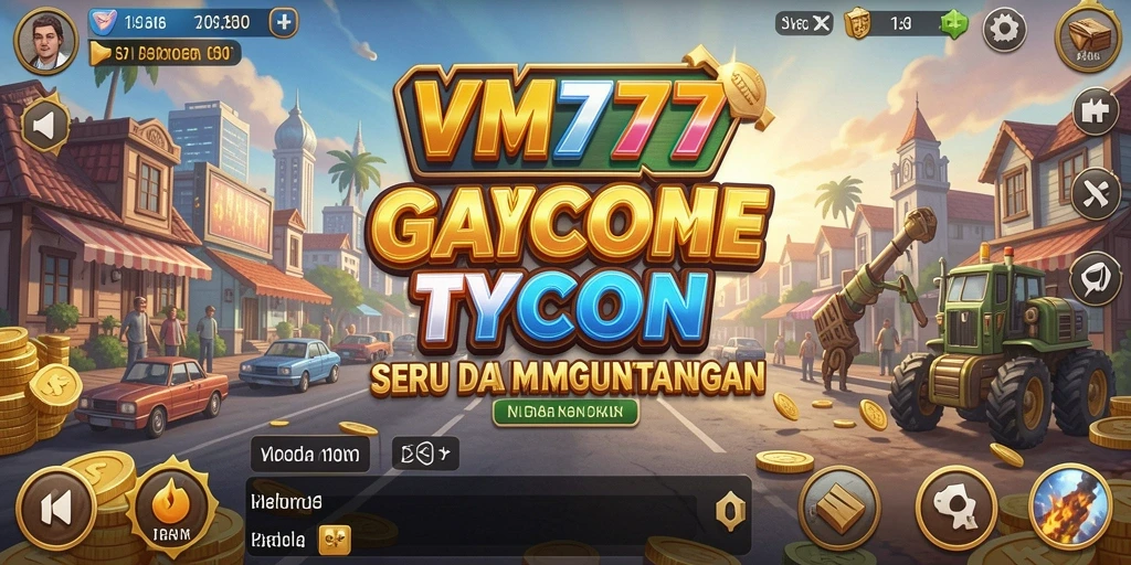 Tampilan gameplay VM777 yang menarik dan mendebarkan.